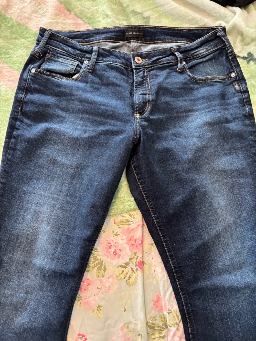 Silver Jeans Dark Blue Skinny Women's Jeans